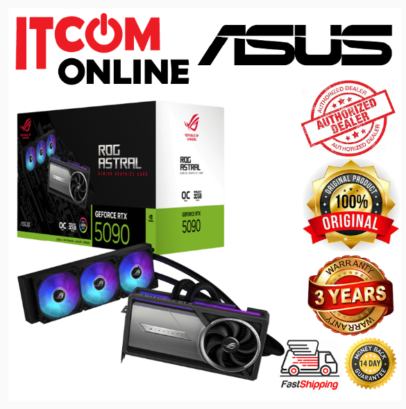 ASUS NVIDIA RTX5090 32GB GDDR7 512BIT ROG ASTRAL GAMING OC & ROG ASTRAL LC GAMING OC GRAPHIC CARD | Shopee Malaysia