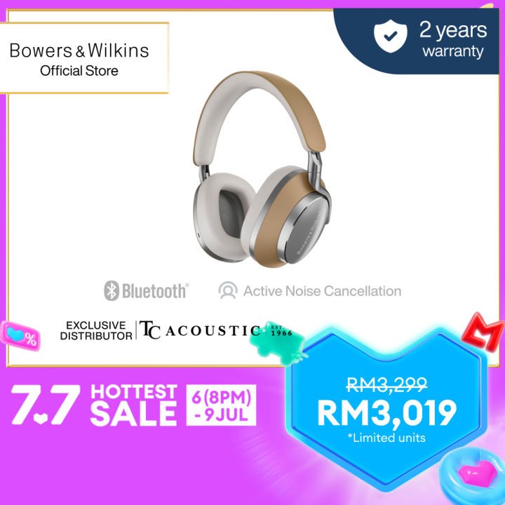 Bowers & Wilkins B&W Px8 Over-Ear Wireless Headphones with Active Noise Cancelling (ANC) and Bluetooth | Lazada Malaysia