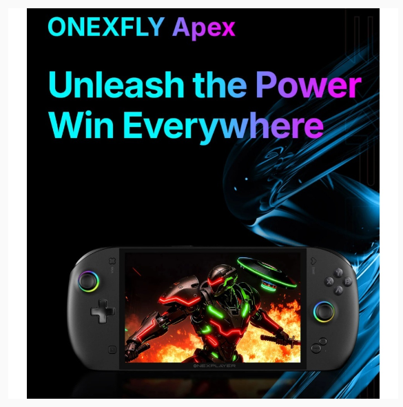 Onexplayer Apex 8" Ai Max+ 395 Radeon 8060S 128GB 4TB SSD WIN11 HANDHELD GAMING PC (48GB1TB Rdystk) Harman speakers | Shopee Malaysia