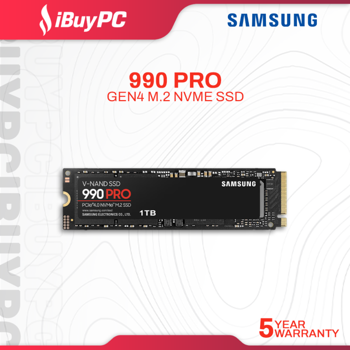SAMSUNG 990 Pro PCIe Gen4 NVMe SSD (1TB / 2TB / 4TB) | Lazada Malaysia