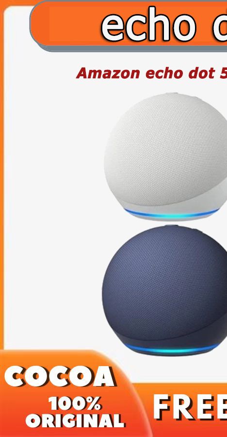 Amazon echo dot 5th Gen Smart speaker with Alexa All-New echo dot 5 Smart Speaker Alexa Voice Assistant | Shopee Malaysia