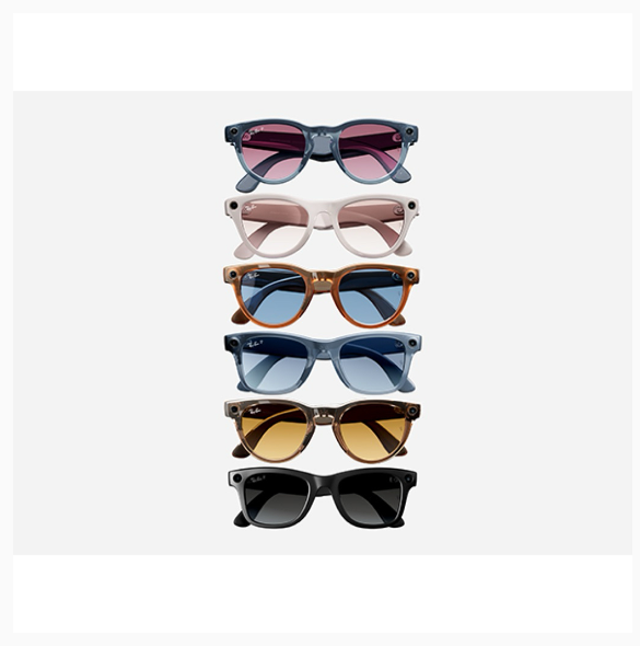 Meta Ray-Ban Ai Glasses - Call, Capture, Livestream & More Smart Glasses | Shopee Malaysia