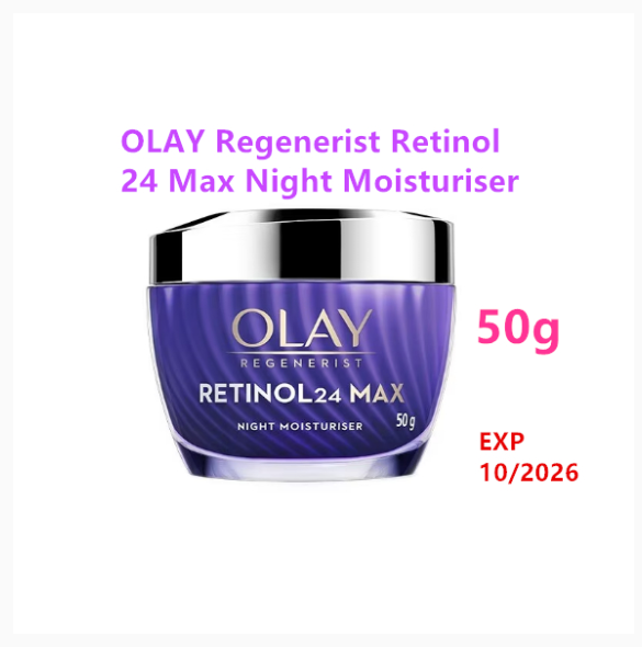 OLAY Regenerist Retinol 24 Max Night Moisturiser 50g [EXP: 10/2026] | Shopee Malaysia