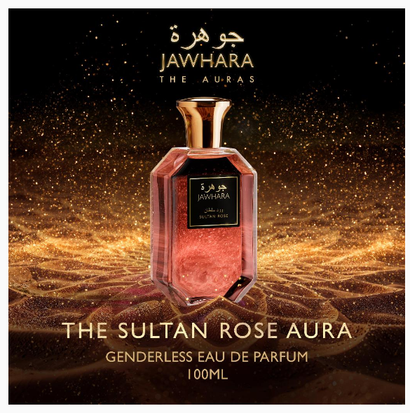 Jawhara Collection Sultan Rose Unisex Eau de Parfum, Woody Floral Fragrance, With Saffron, Rose Accord & Vanilla Incense | Shopee Malaysia