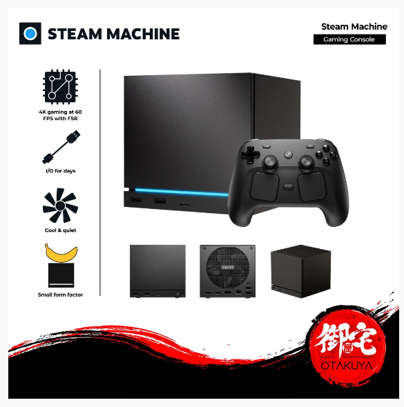 【READY STOCK】Valve Steam Machine Gaming Console with Steam Controller (512 GB) | Shopee Malaysia