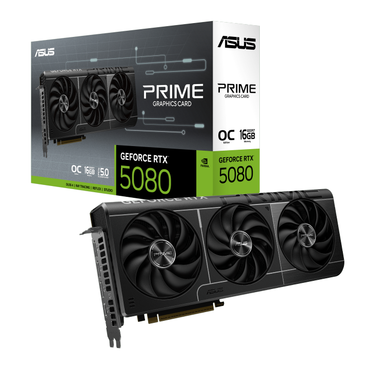 ASUS PRIME GeForce RTX 5080 OC Edition 16GB GDDR7 - PRIME-RTX5080-O16G | Lazada Malaysia