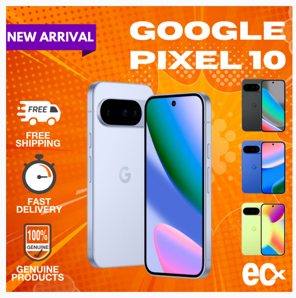 Google Pixel 10 – Tensor G5 Chip, 6.3" 120Hz Actua Display, Gemini AI, 12GB RAM – 128GB/256GB | Shopee Malaysia