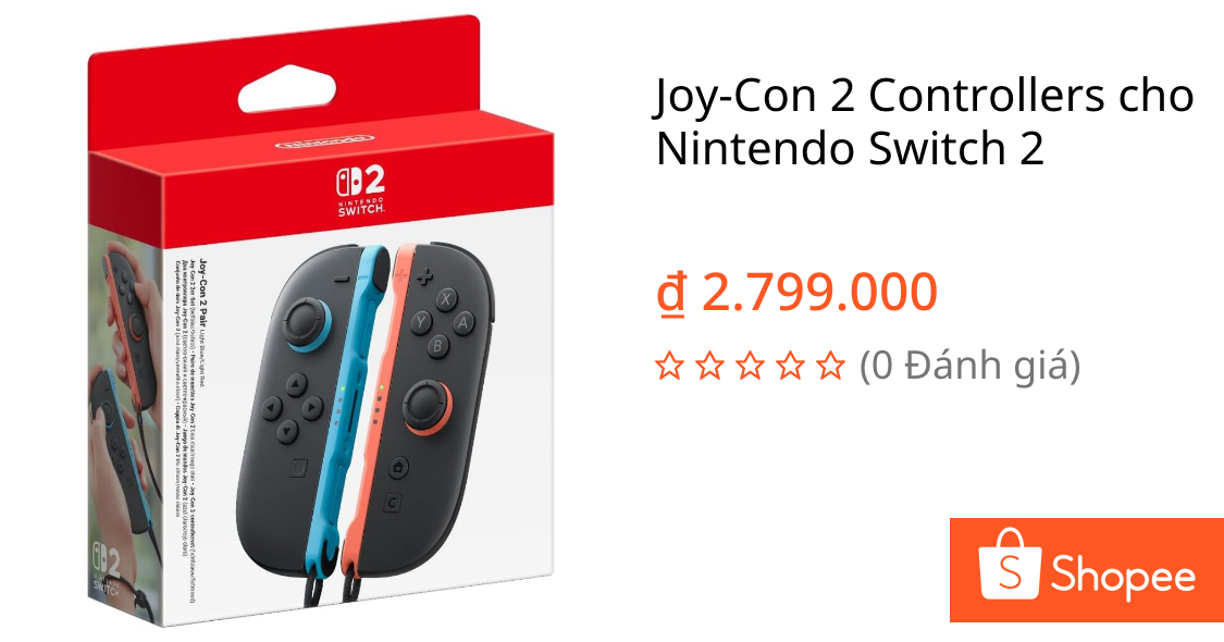 Joy-Con 2 Controllers cho Nintendo Switch 2 | Shopee Việt Nam