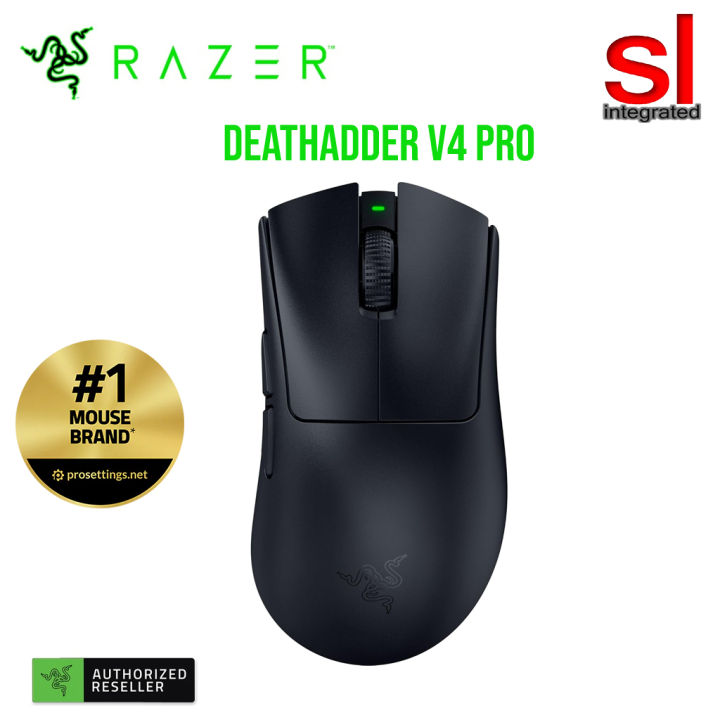 Razer DeathAdder V4 Pro Wireless Gaming Mouse (Black/White) | Lazada Malaysia