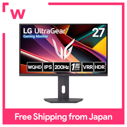 LG Gaming Monitor LG UltraGear 27G610A-B 27/WQHD(2560×1440)/200Hz/IPS 1ms(GTG)/sRGB 99%/DisplayHDR 400/anti-glare/HDMI×2/DisplayPort/VRR( FreeSync Premium)/Low latency mode | Lazada Malaysia