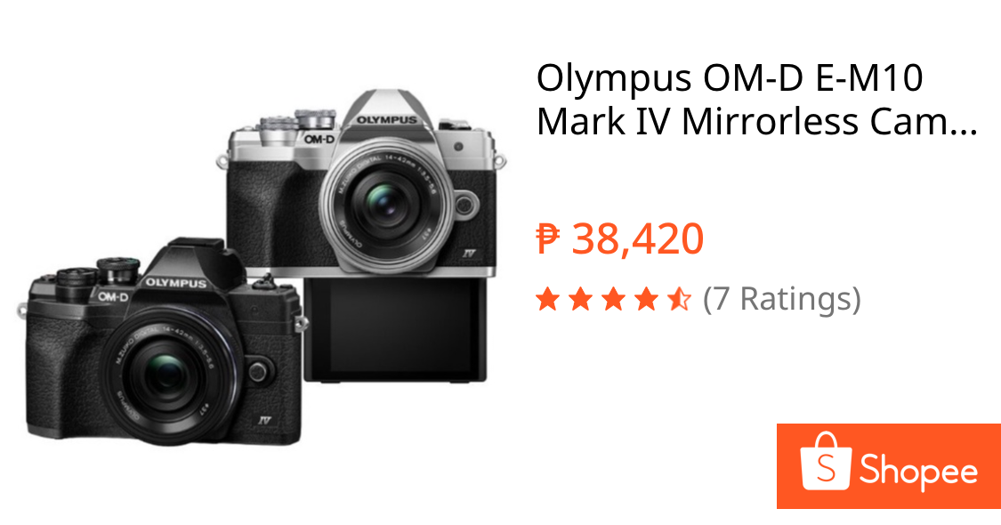 Olympus OM-D E-M10 Mark IV Mirrorless Camera with 14-42mm EZ Lens | Shopee Philippines
