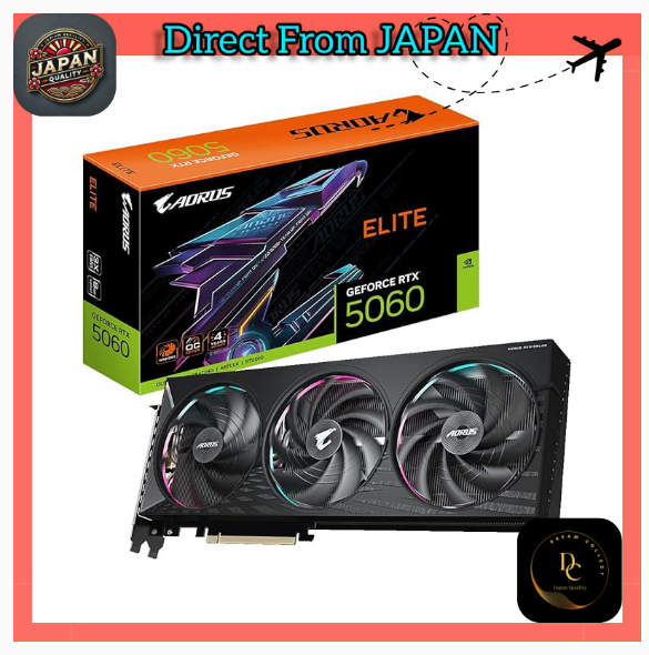 GIGABYTE NVIDIA GeForce RTX 5060 Graphics Card with 8GB GDDR7 - Various Models Available | Shopee Malaysia