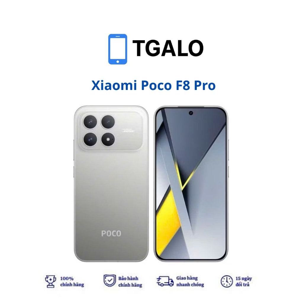 Điện Thoại Xiaomi Poco F8 Pro 5G 12/256GB - Chính Hãng | Shopee Việt Nam