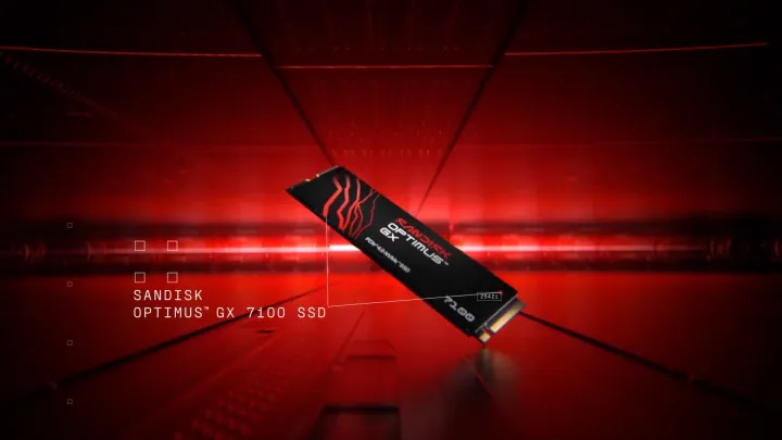 SANDISK Optimus™ GX 7100 NVMe™ SSD (500GB/ 1TB/ 2TB)