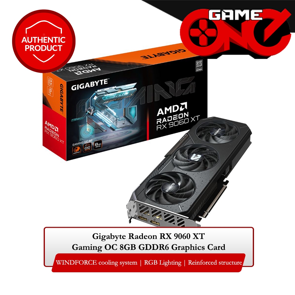 Gigabyte Radeon RX 9060 XT Gaming OC 8GB Graphics Card | Shopee Philippines