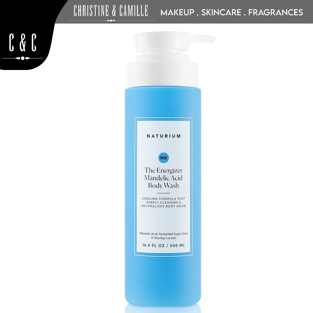 Naturium The Energizer Mandelic Acid Body Wash 500ml | Deeply Cleanses & Neutralizes Body Odor | Shopee Philippines