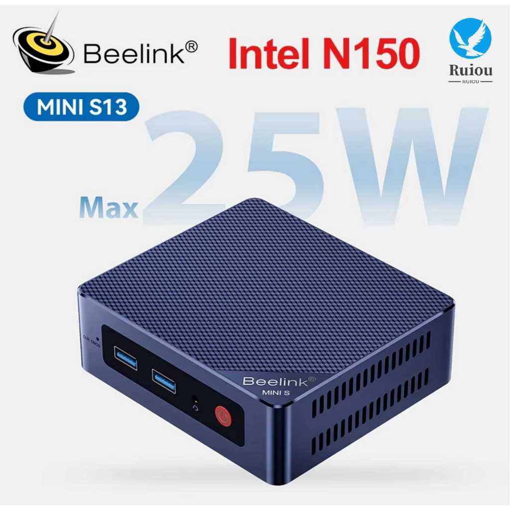 Beelink Mini S13 Intel Twin Lake N150 Mini PC DDR4 3200Mhz 16G 500G SATA3 SSD Desktop Office MINI PC GamerComputer VS Mini S12 Pro | Shopee Philippines