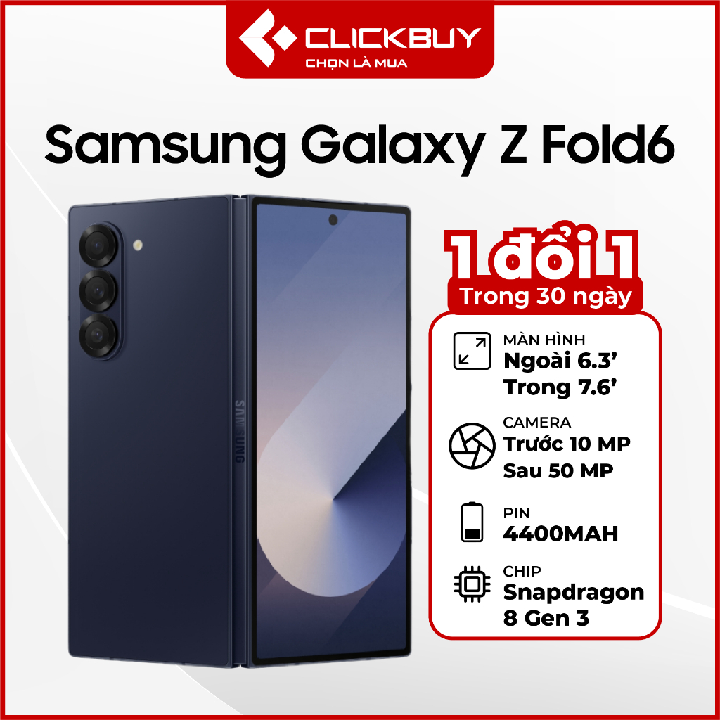 Điện thoại Samsung Galaxy Z Fold 6 Chính Hãng | Shopee Việt Nam
