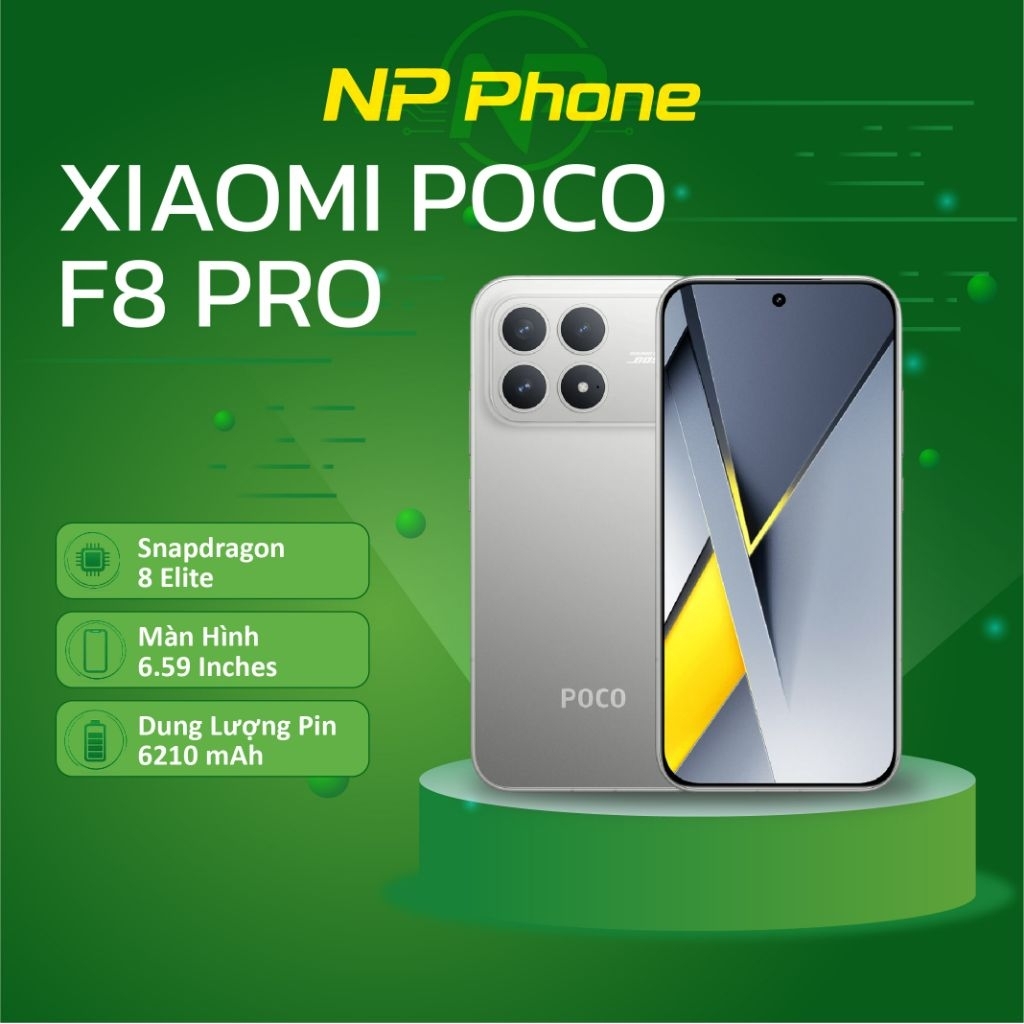 Điện Thoại Xiaomi Poco F8 Pro 5G 12/256GB - Chính Hãng | Shopee Việt Nam