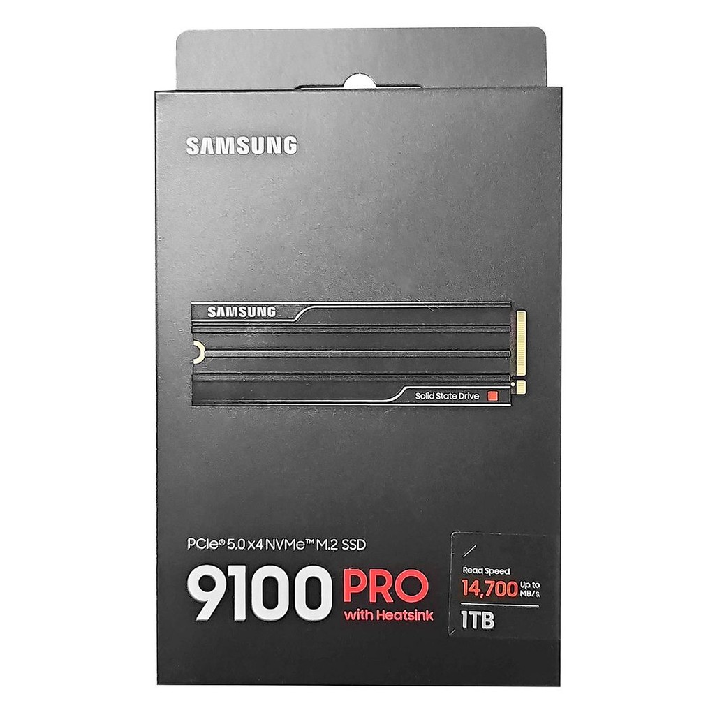 Samsung 9100 PRO 1TB PCIe 5.0 x4 NVMe M.2 2280 SSD with Heatsink (14700MB/s) MZ-VAP1T0CW - for PS5, PC | Shopee Philippines