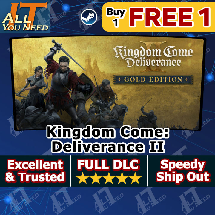 Kingdom Come: Deliverance II With FULL DLC [PC Game] Steam CDKEY | Lazada Malaysia