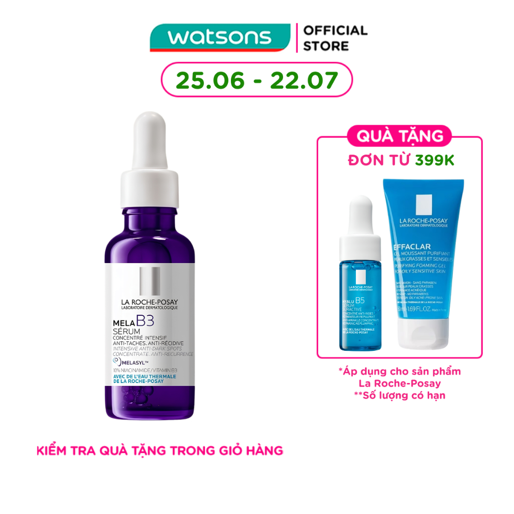 Serum La Roche Posay Dưỡng Sáng Mờ Thâm Nám Mela B3 30ml | Shopee Việt Nam