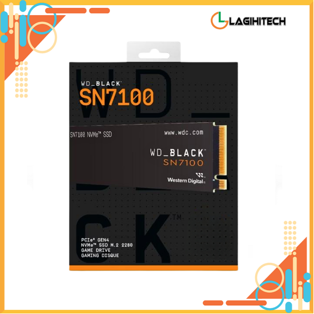 Ổ Cứng SSD WD BLACK SN7100 500GB / 1TB / 2TB M.2 PCIe NVME GEN 4 - Hàng Nhập Khẩu | Shopee Việt Nam