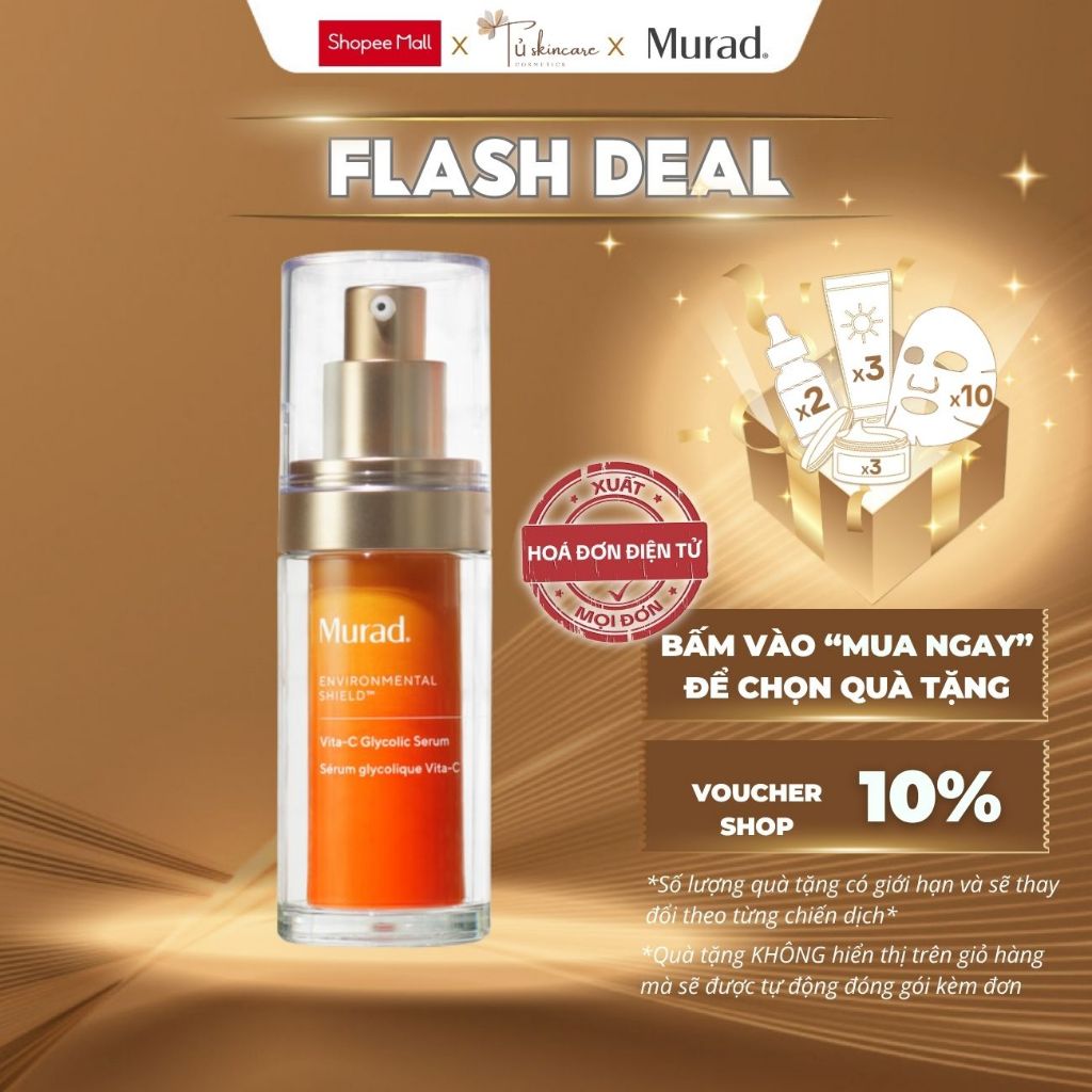 Tinh Chất C Giúp Sáng Da, Mờ Thâm Nám Murad Vita-C Glycolic Brightening Serum | Shopee Việt Nam