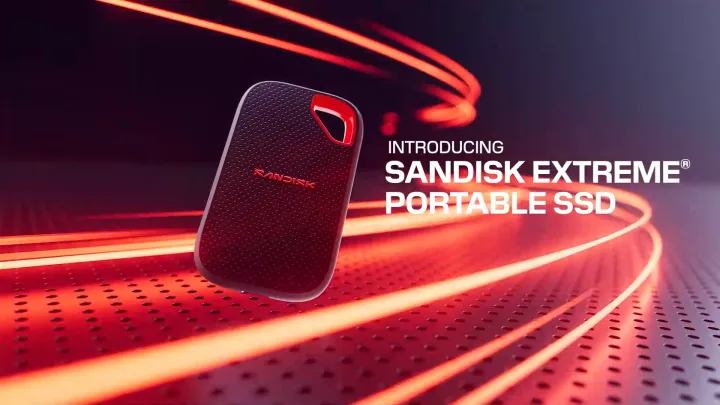 SANDISK Extreme® Portable SSD (1TB/ 2TB/ 4TB)