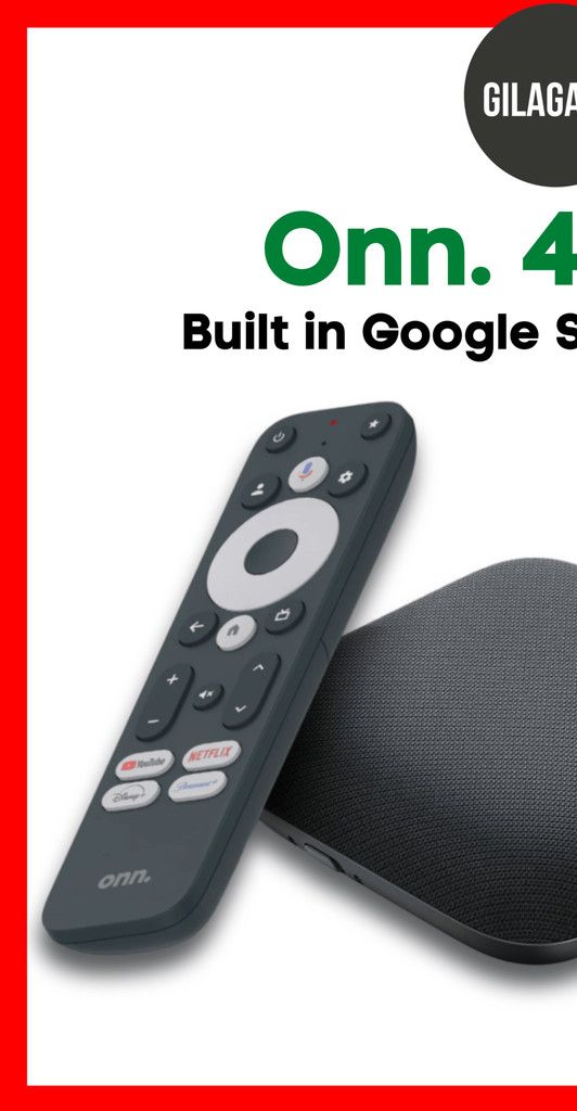 ONN 4K Pro | Built in Google Assistant Smart Speaker Mic Hands Free Voice Control Smart Hub Speaker | Shopee Malaysia