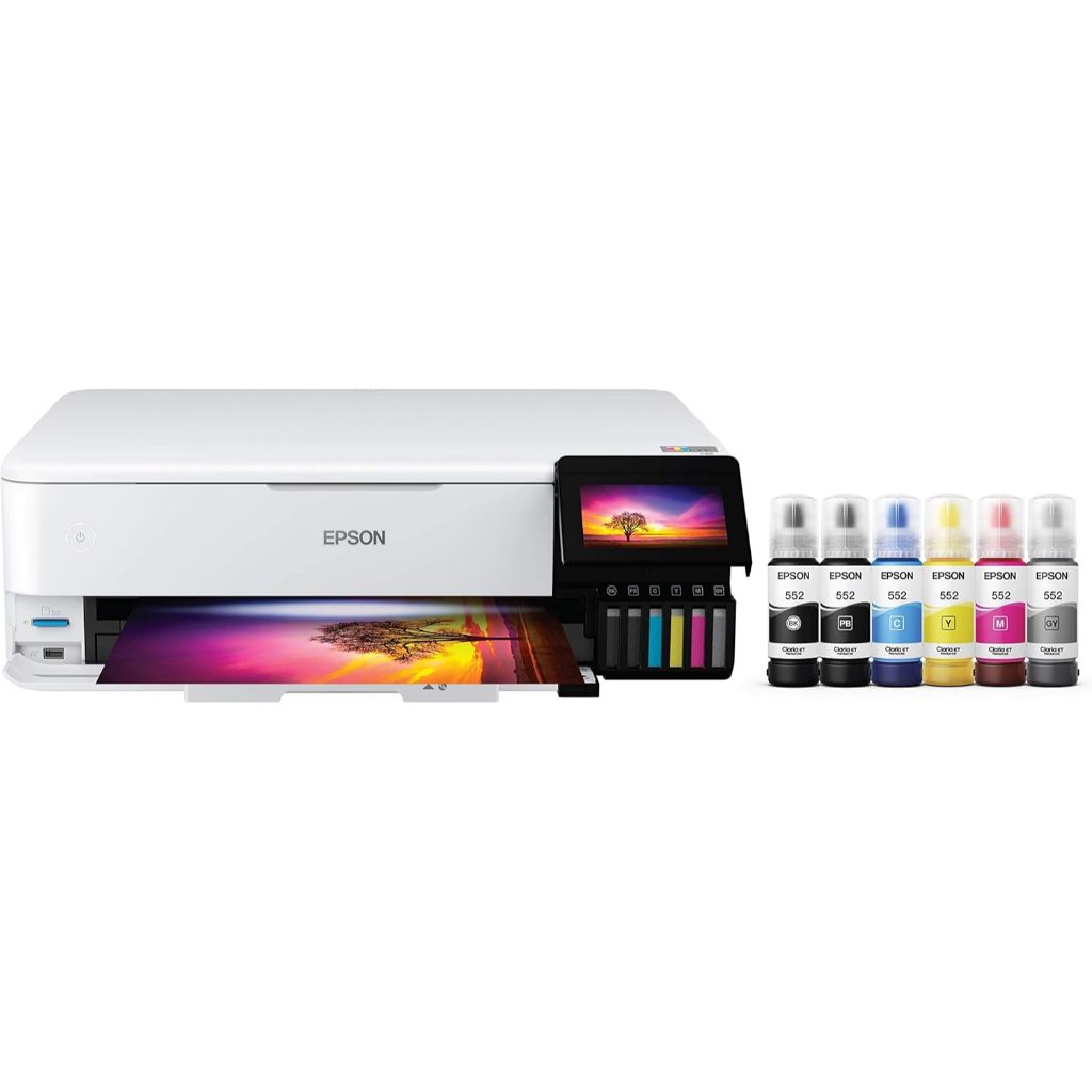 Epson EcoTank Photo Et 8550 Wireless Wide format | Shopee Philippines