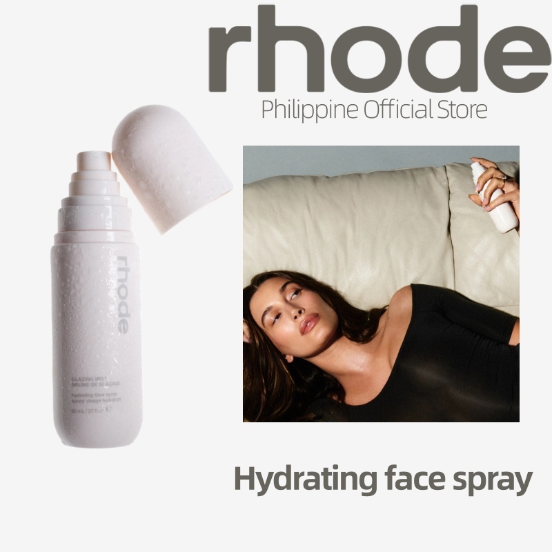 Rhode Glazing Mist Hydrating Face Spray 80mL High performance mist that hydrates | Shopee Philippines