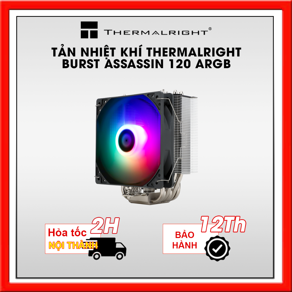 TẢN NHIỆT KHÍ THERMALRIGHT BURST ASSASSIN 120 ARGB | Shopee Việt Nam