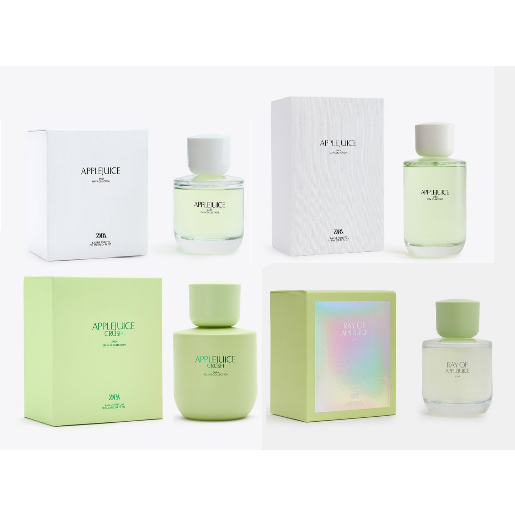 ORIGINAL ZARA APPLEJUICE RAY OF APPLE JUICE / CRUSH 30 90 150 ML EAU DE TOILETTE | Shopee Philippines