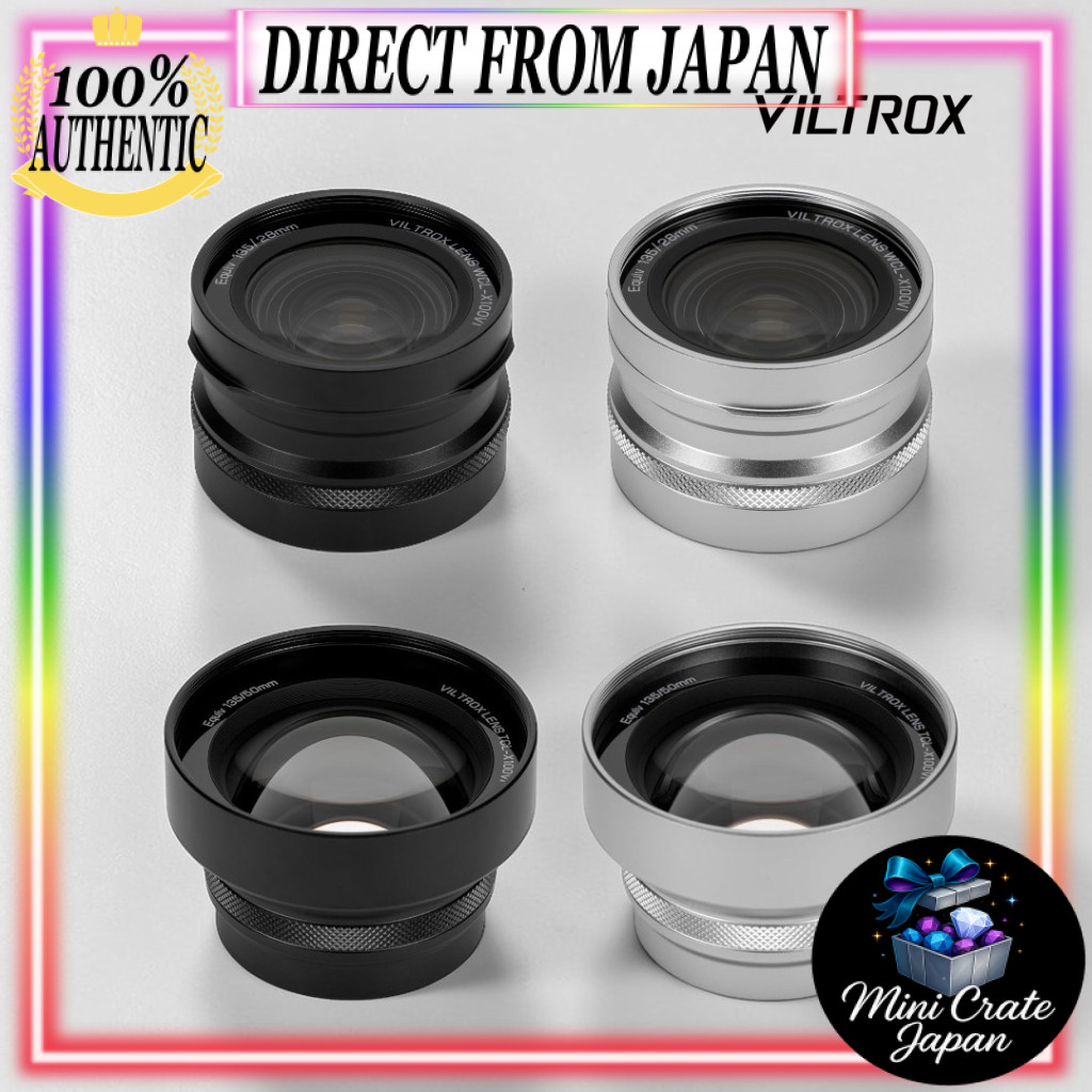 VILTROX 0.8x 1.4x Conversion Lens WCL-X100VI TCL-X100VI for X100VI X100V | Shopee Philippines