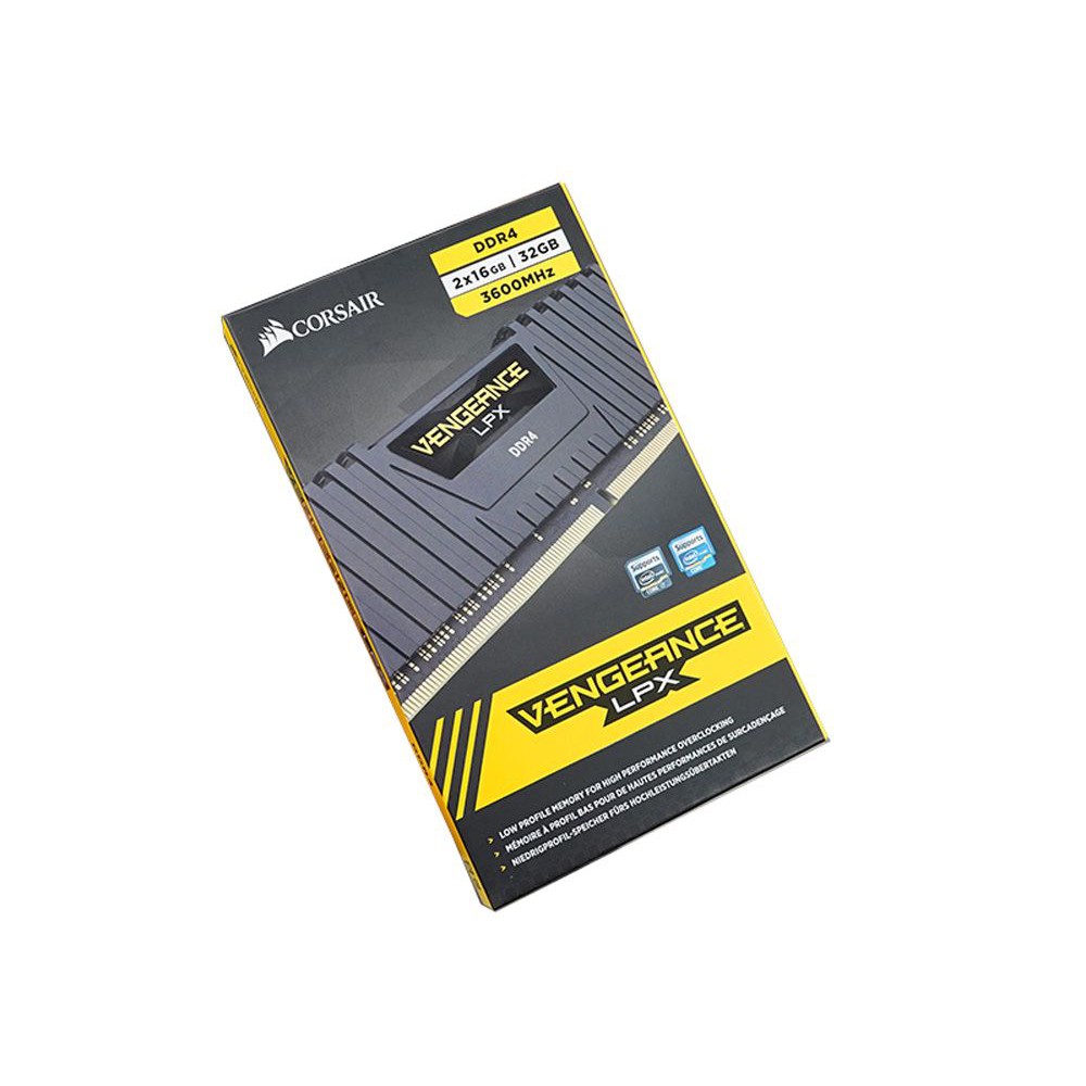 Corsair Vengeance LPX 32GB (2X16GB) 3600Mhz C18 DDR4 Desktop Memory Kit (Black) | Shopee Philippines