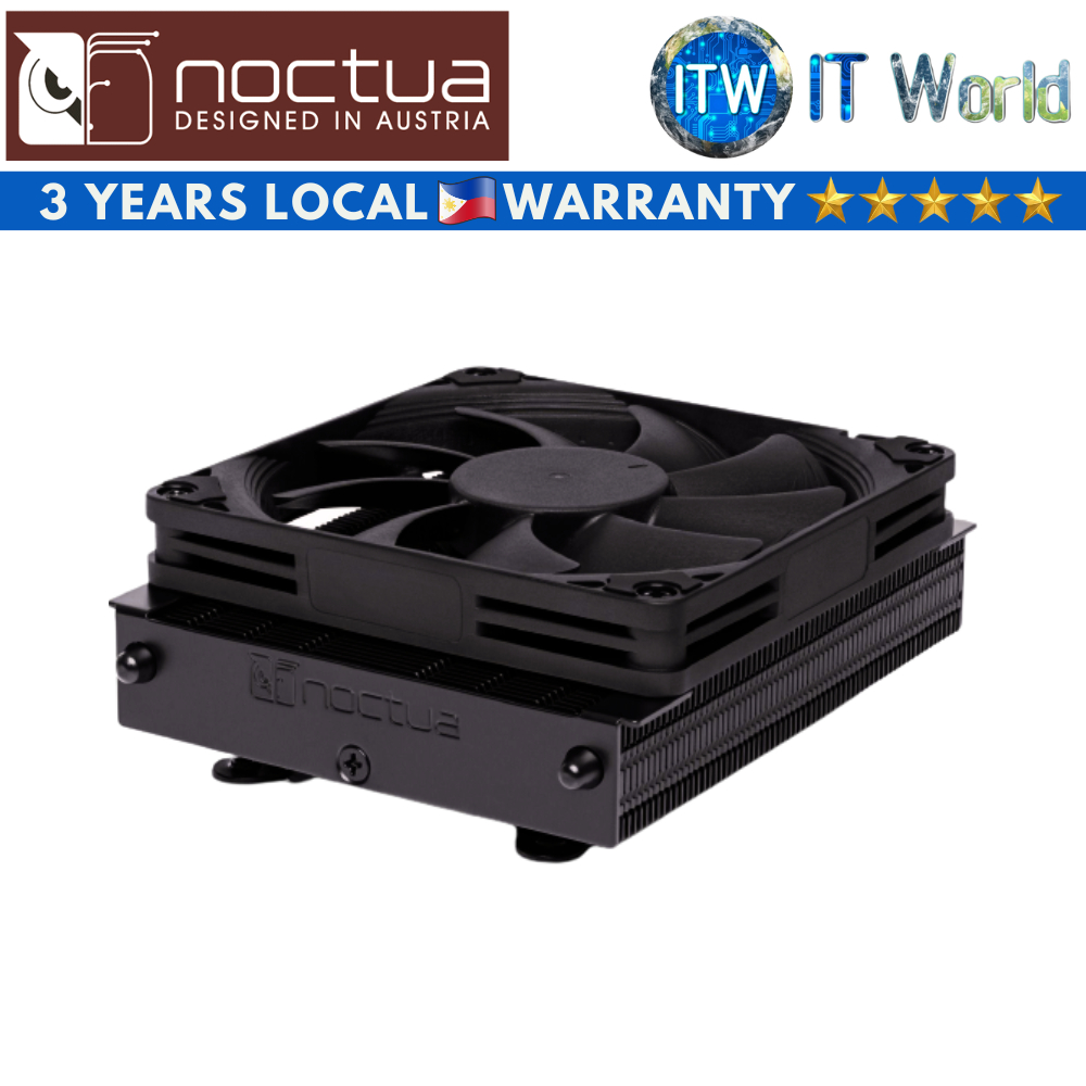 Noctua NH-L9a-AM5 Chromax Black Low-Profile Quiet CPU Cooler for AMD AM5 (NH-L9a-AM5 CH.BK) | itw | Shopee Philippines