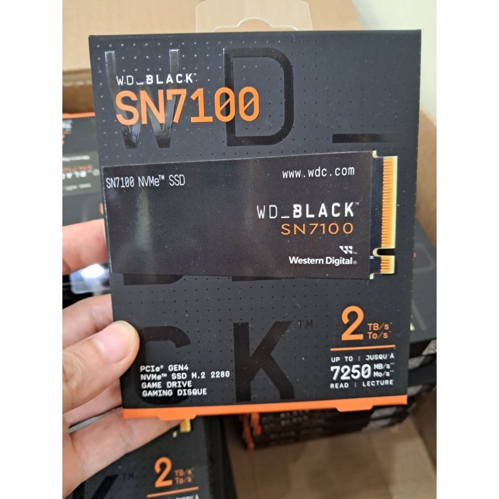 Ổ Cứng SSD WD BLACK SN7100 1TB / SN7100 2TB - M2 2280 PCIe NVMe Gen 4×4 | Shopee Việt Nam