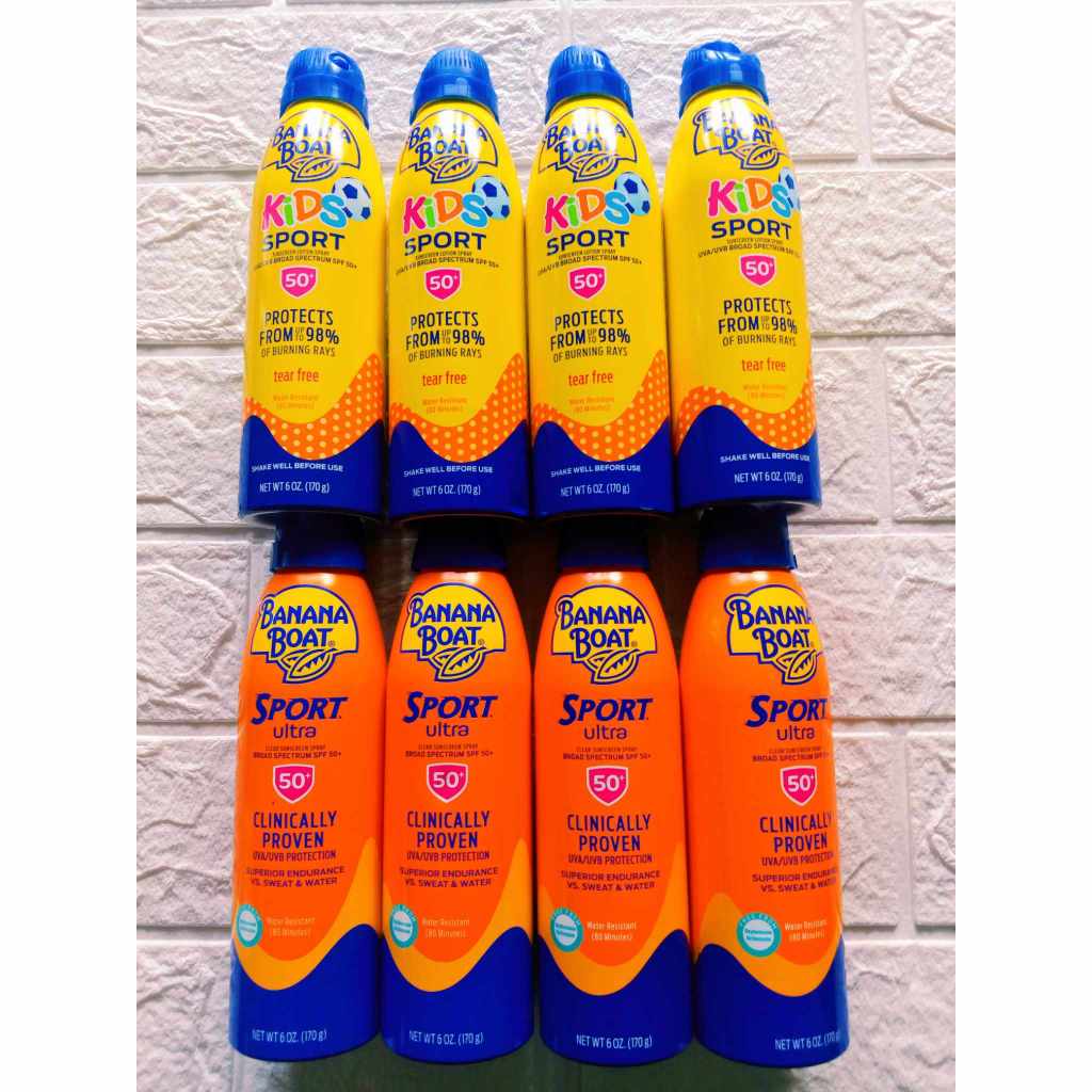 Banana Boat Sunscreen Spray SPF 50, 6oz (177ml) | Shopee Philippines