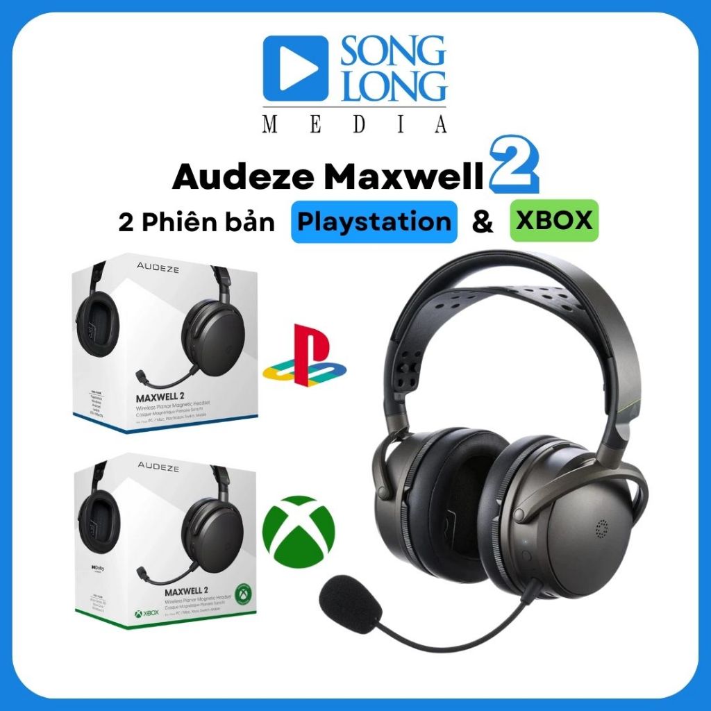 Tai nghe Audeze Maxwell 2 - Chính hãng phân phối | Shopee Việt Nam