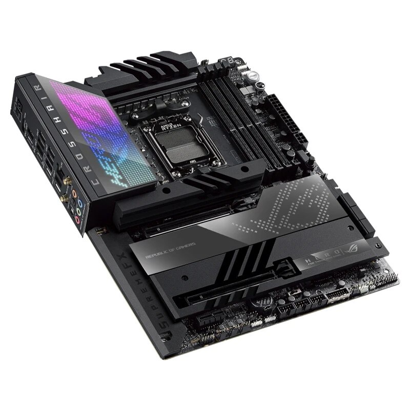 ASUS ROG CROSSHAIR X670E HERO WiFi 6E Socket AM5 LGA 1718 AMD Ryzen 7000 Gaming Motherboard, 18 0I1 | Shopee Philippines