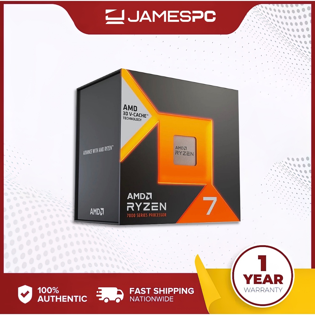 AMD Ryzen 7 7800X3D 7000 Series 8-Core 4.2 GHz Socket AM5 Processor | Shopee Philippines