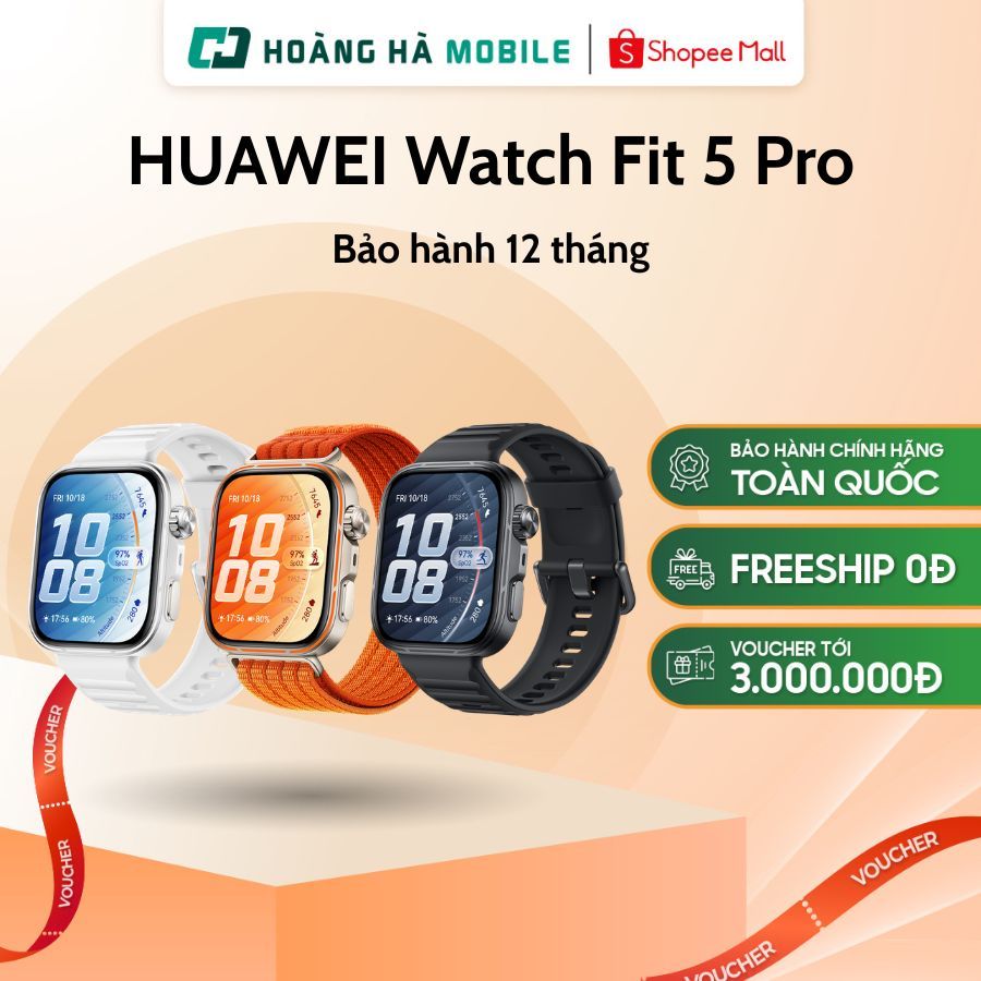 Đồng hồ thông minh HUAWEI Watch Fit 5 Pro - Chính hãng | Shopee Việt Nam