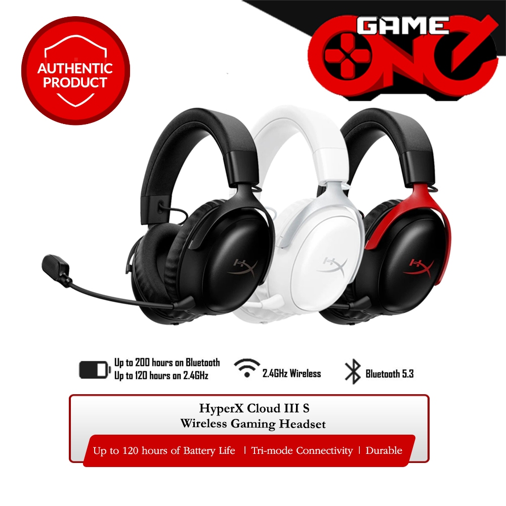 HyperX Cloud III S Wireless Gaming Headset for PC, PS5, PS4, Nintendo Switch, and Mobile | Shopee Philippines