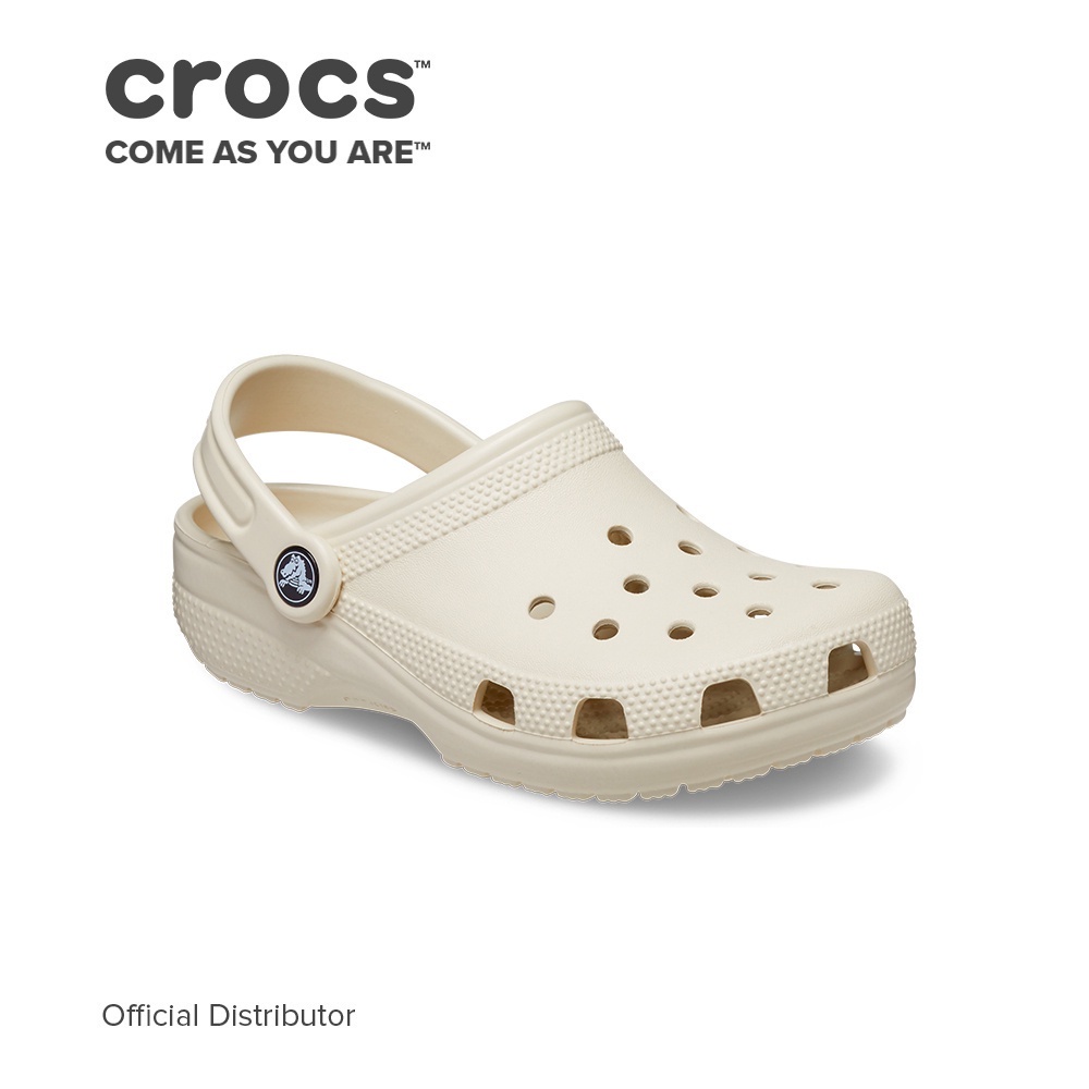 Crocs Kids Classic Clog in Bone