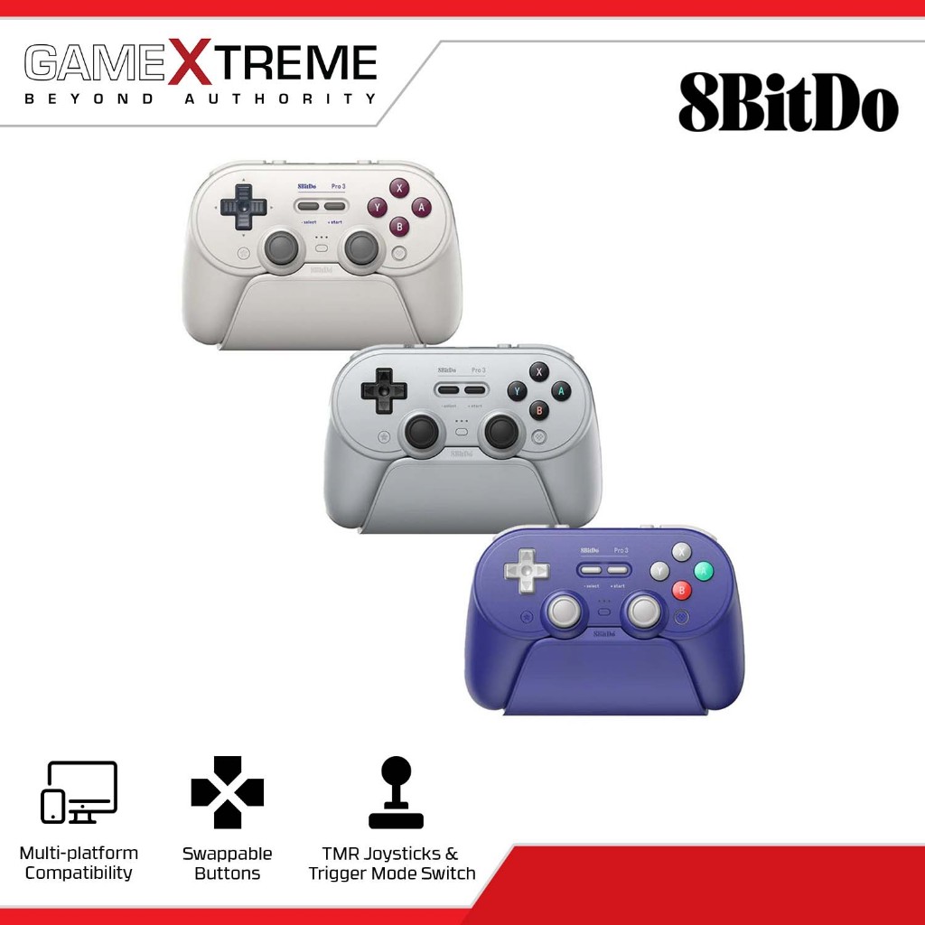 8Bitdo Pro 3 Bluetooth Gamepad for Windows/Android/Nintendo Switch | Shopee Philippines