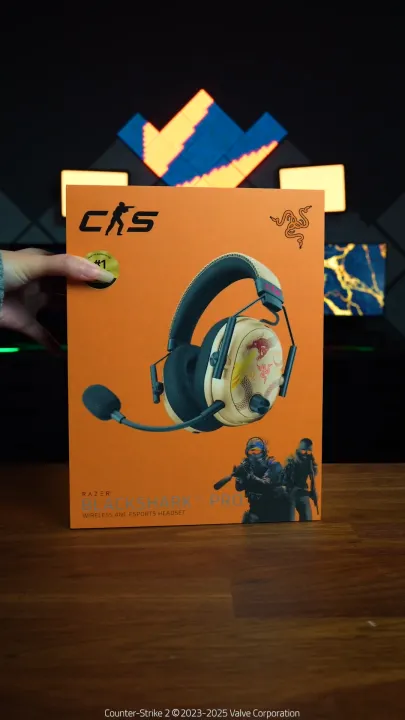 Razer BlackShark V3 Pro - Wireless Active Noise Cancelling ANC Esports Headset - Counter Strike 2 Edition [Razer Flagship Exclusive] | Lazada Philippines
