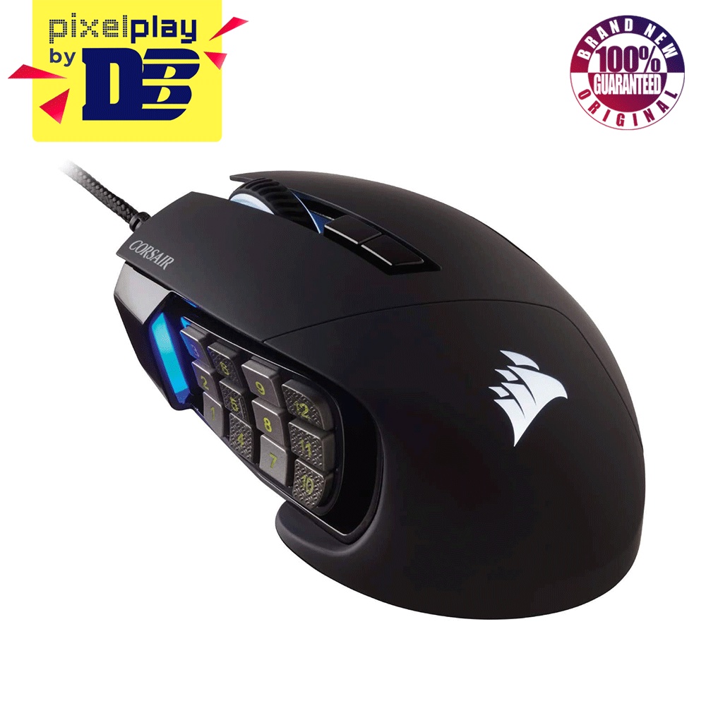 Corsair Scimitar Rgb Elite Moba Mmo Gaming Mouse | Shopee Philippines