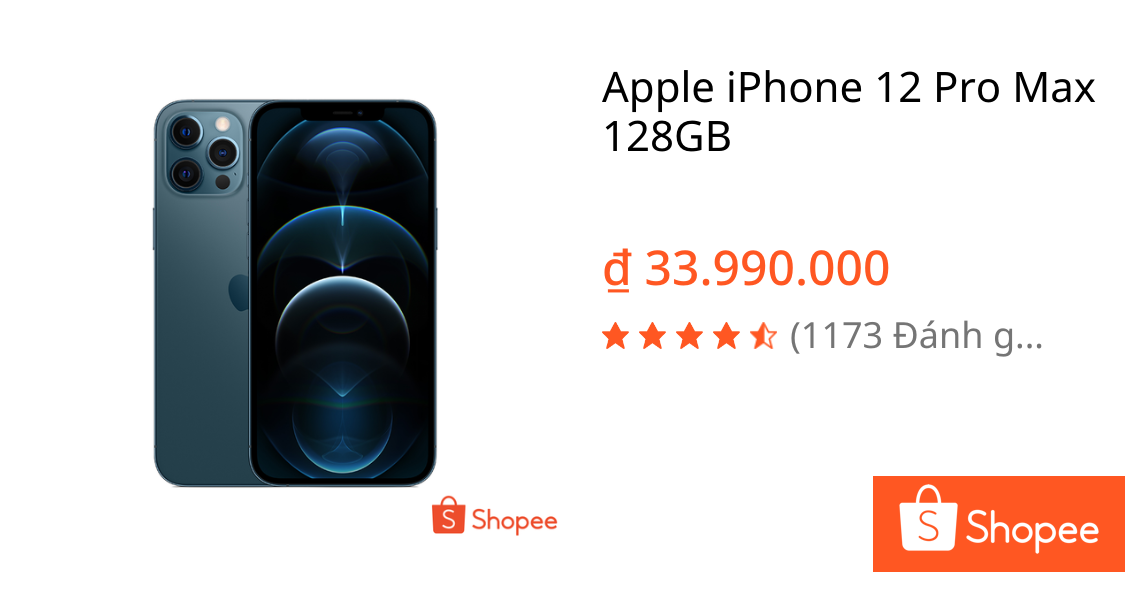 Apple iPhone 12 Pro Max 128GB | Shopee Việt Nam