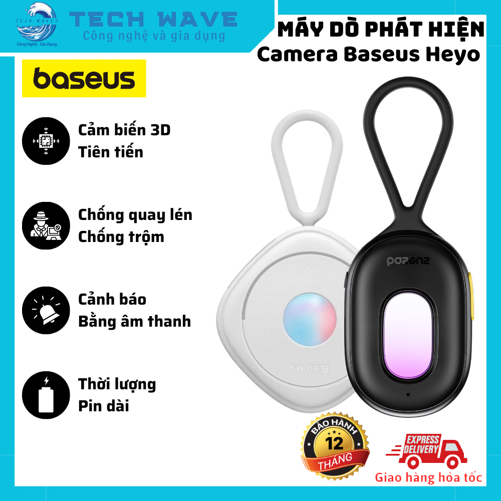 Máy Dò Phát Hiện Camera Baseus Heyo - Series II - Chống quay lén - Chống trộm - Cảnh báo âm thanh | Shopee Việt Nam